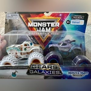 COPY - Monster Jam Gears and Galaxies Whiplash and Monster Mutt Dalmatian